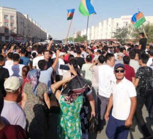 Қарақалпақстанда митингілер басталды: Өзбекстан ІІМ ресми түсінік берді
